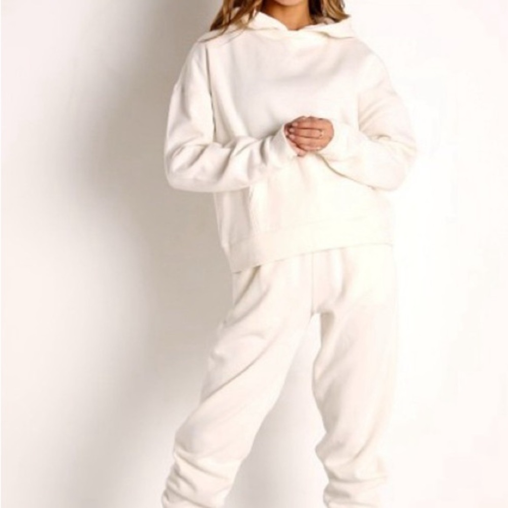 Richer Poorer Hoodie Sweatpants Set in Bone XS/S